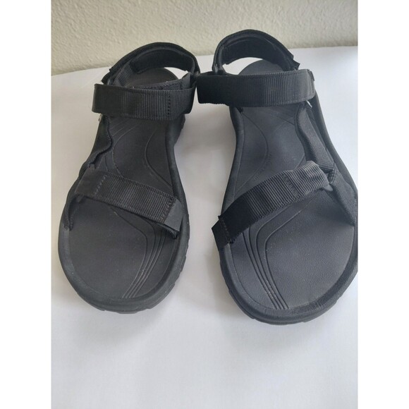 Teva-Men\'s Size 11 Black Hurricane Textile Upper Casual Sandals WATER,  Hiking. main image 8